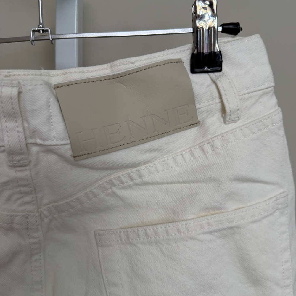 Henne women’s white jeans size 26 - Picture 5 of 7